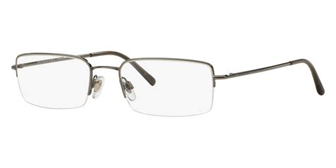 burberry silver gun metal glasses|Burberry™ BE1068 1003 54 Gunmetal Eyeglasses .